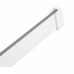 Satz Endstücke für LED-Kleiderstange / Weiß