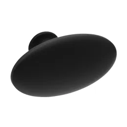 Griff ALFREDO Knopf / Schwarz matt