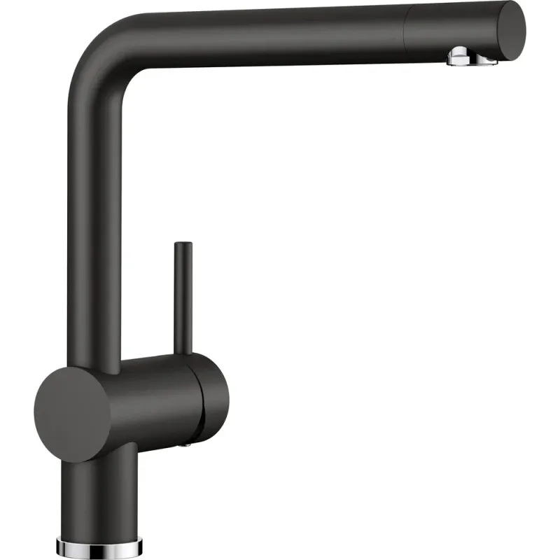 Blanco LINUS Silgranit Batterie / Schwarz matt