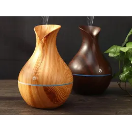 LED Aroma-Diffusor AROMA / Dunkle Walnuss