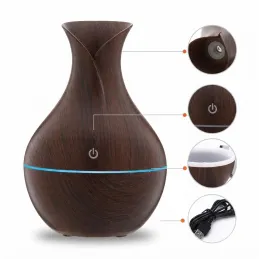 LED Aroma-Diffusor AROMA / Dunkle Walnuss