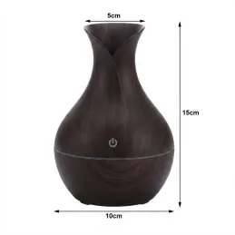 LED Aroma-Diffusor AROMA / Dunkle Walnuss