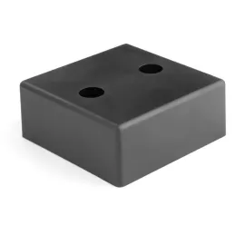 copy of Kunststofffuß 20 mm 60x60 / Schwarz matt