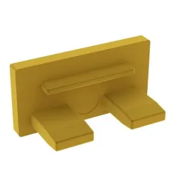 Endstück für LED-Profil ZARIA - ohne Loch / Gold