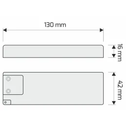 LED Trafo (Netzadapter) 12V / mit integrierten Steckern