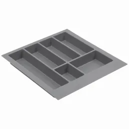 Besteckeinsatz für Schublade PEGAS / Grau