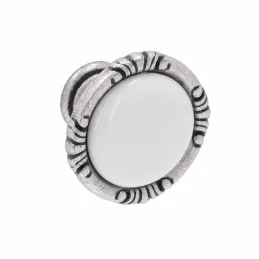 Knopfgriff VIVALDI mini / Alt-Silber