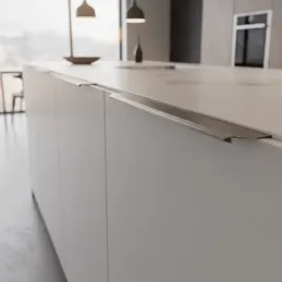 Griffleiste für Türkante KALA / Nickel matt
