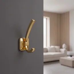 Garderobenhaken PORTAS / Gold glänzend