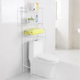 Hängeschrank über dem WC / Weiß