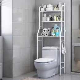 Hängeschrank über dem WC / Weiß