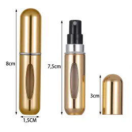 Reisesprühflasche für Parfüm 5ml / Gold