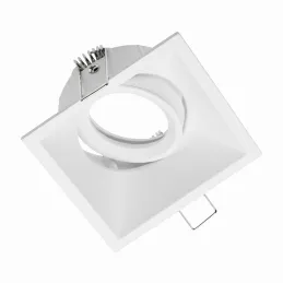Design-Spotleuchte mit Schwenkfunktion ADAMO SQUARE / Mattweiß