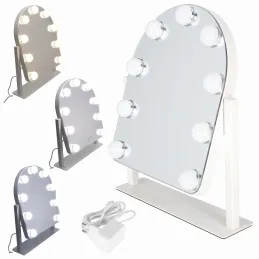 Kosmetikspiegel mit LED-Licht LILIANA / Weiß