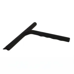 Wasserschaber mit Halterung für Glaswand / Schwarz