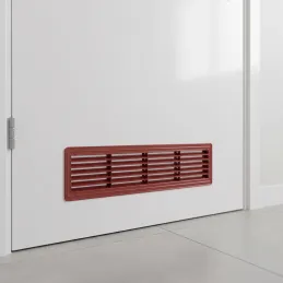 Beidseitiges Lüftungsgitter für Türen 430 x 115 mm / Calvados