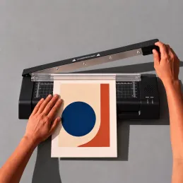 Laminiergerät mit Papierschneider EASY / Schwarz