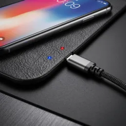 Mauspad mit kabelloser Ladefunktion für Handy LUXPAD / Schwarz