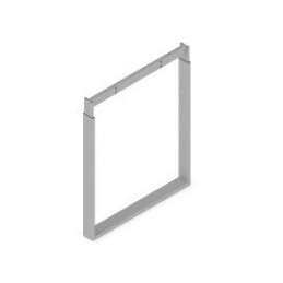 Tischbein Frame Q 600 HV/ grau