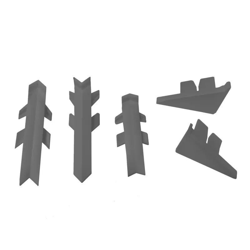Endkappen-Set für Dichtungsleiste PFLEIDERER/grau