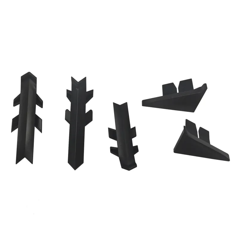 Endkappen-Set für Dichtungsleiste  PFLEIDERER /schwarz