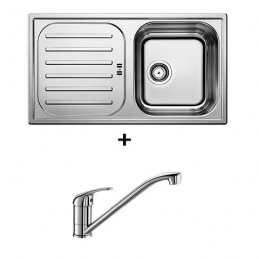 Set Blanco Edelstahl-Spüle...
